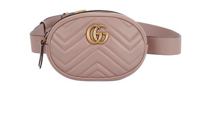 GG Mini Marmont Belt Bag, front view